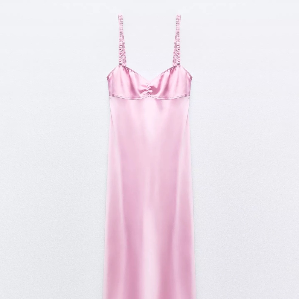 Zara Pink Maxi Dress - Picture 6 of 6